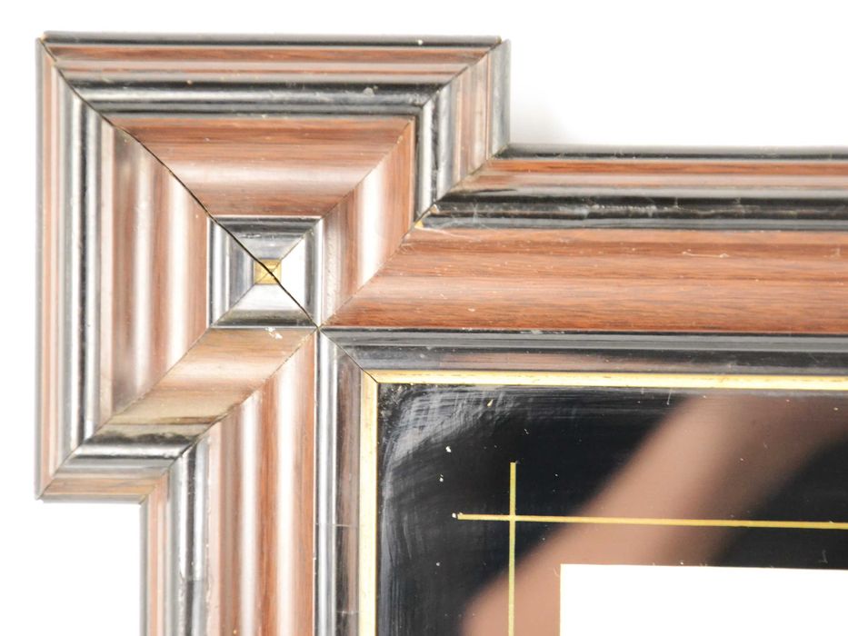 Rycina Oria Jezioro Lugano Villa Fogazzaro podpisana drewniana rama