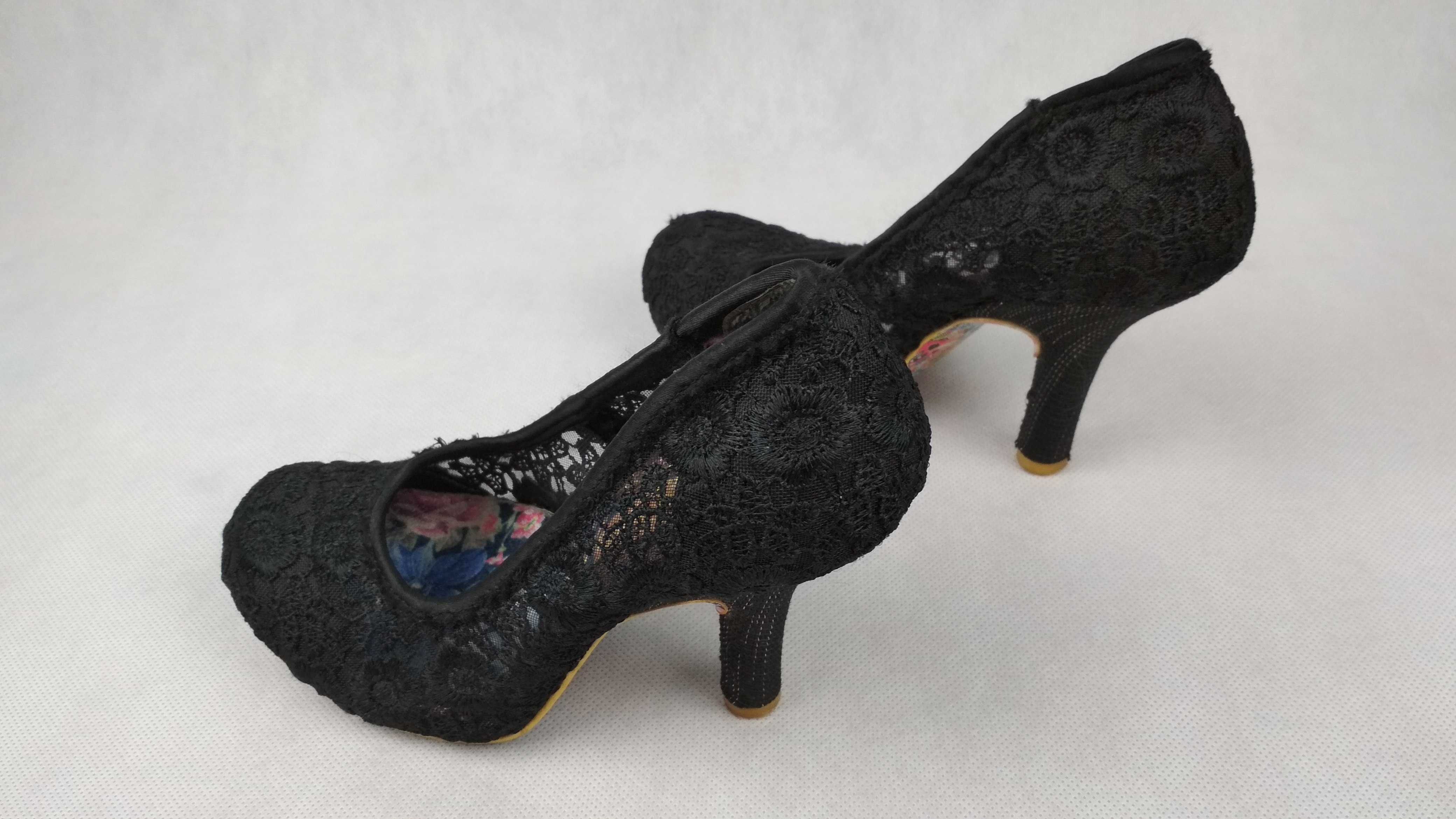 IRREGULAR CHOICE Półbuty Buty Na Obcasie Czółenka Roz. 38