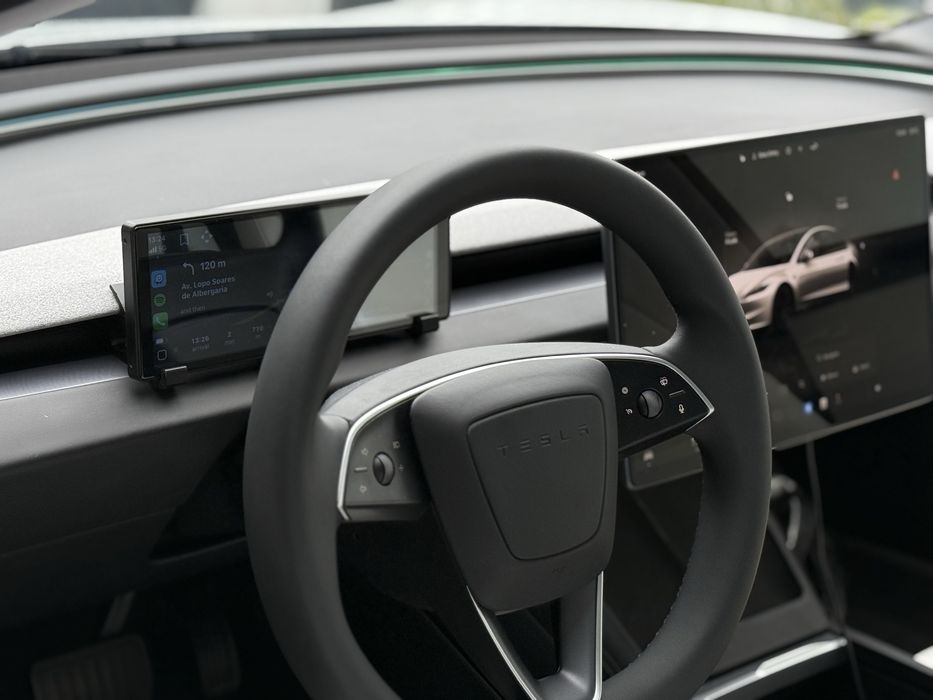 Ecrã Apple CarPlay / Google Android Auto Tesla Model 3