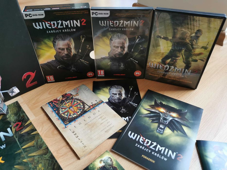 Wiedźmin 2 Edycja Kolekcjonerska + Medalion