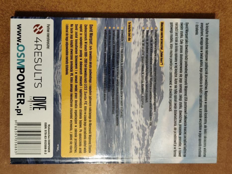 4 książki Zmień kurs Marquet Wielka gra szpiegostwa