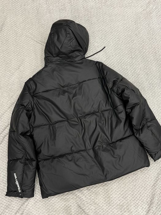 Пуховик Karl Lagerfeld, новий чорний, зимова куртка, розмір ХЛ,XL