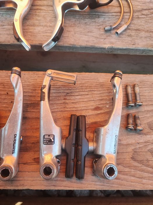 Klamki i hamulce rowerowe vbrake Shimano Deore LX M600 Retro MTB