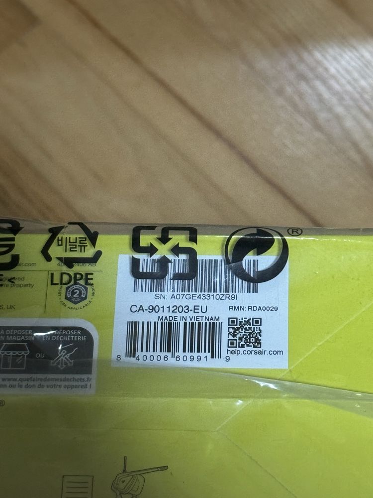 Навушники Corsair Void RGB Elite USB Black Запаковані