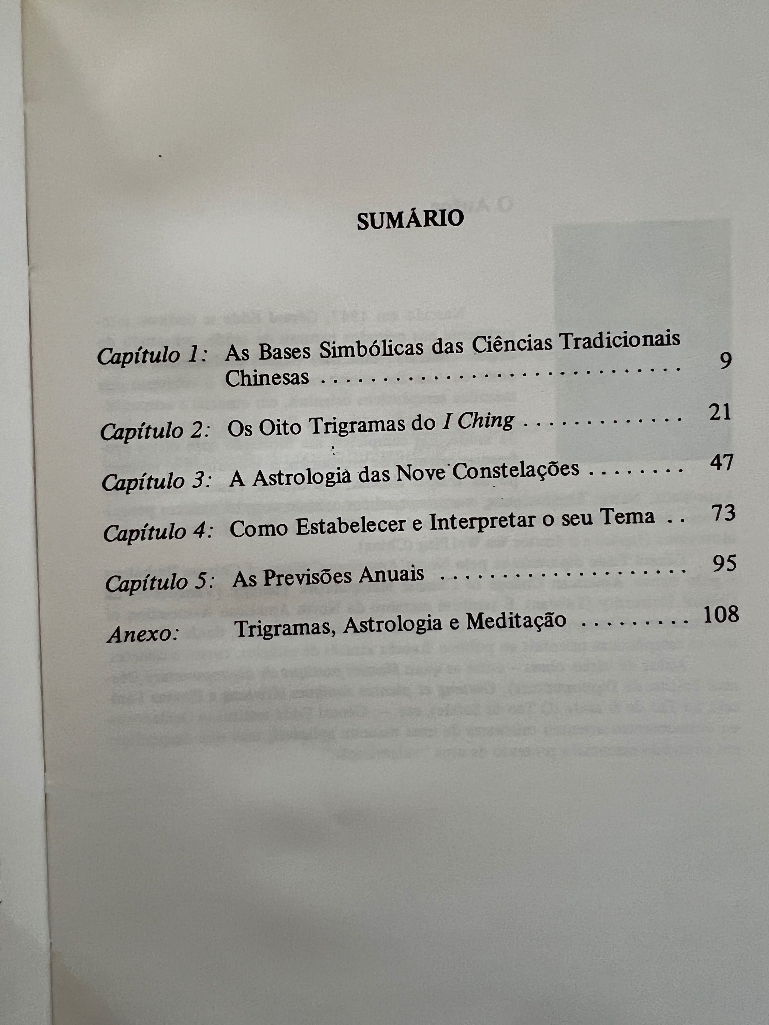 A Astrologia Chinesa das Nove Constelações