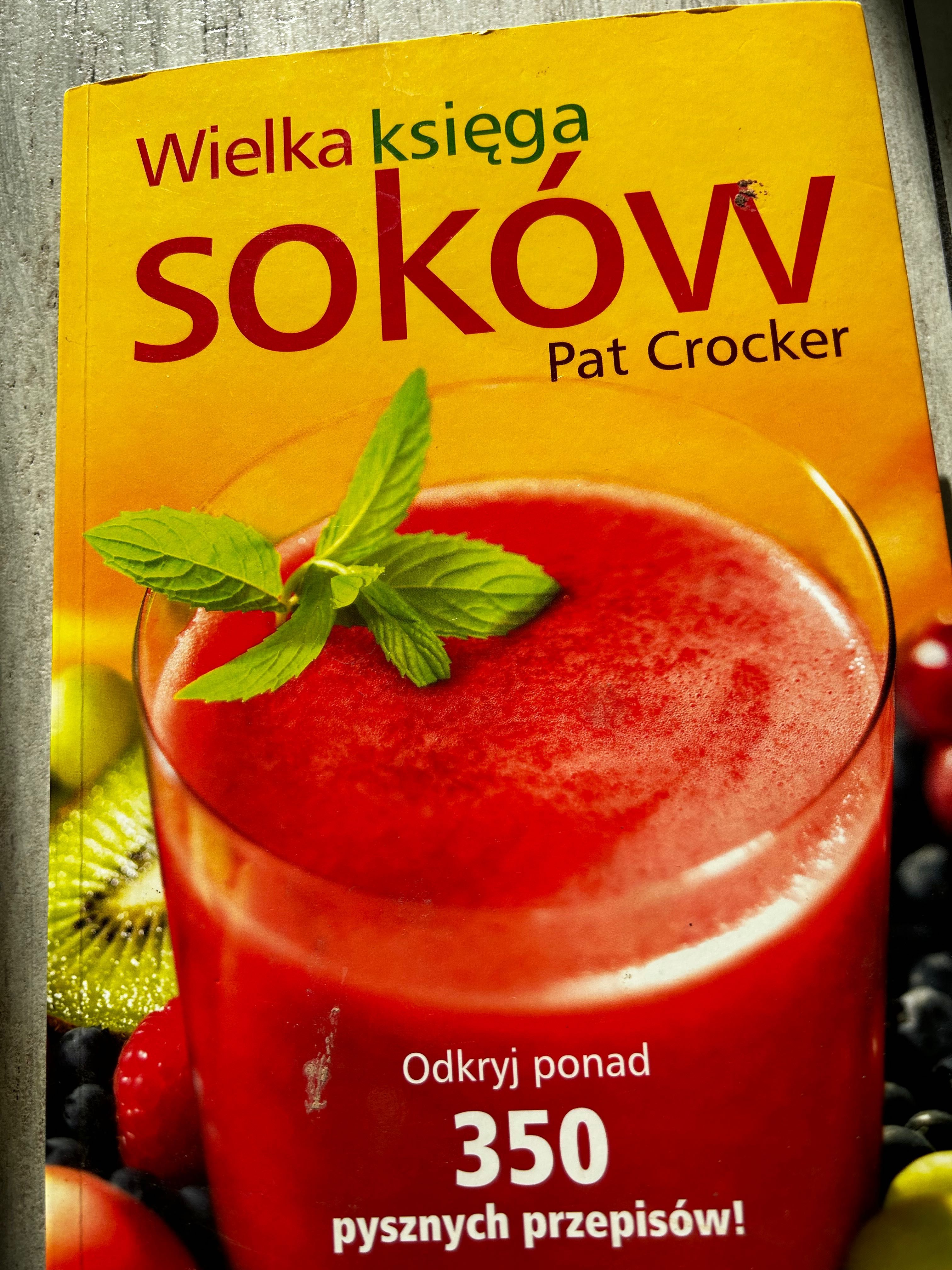 Wielka księga soków Pat Crocker