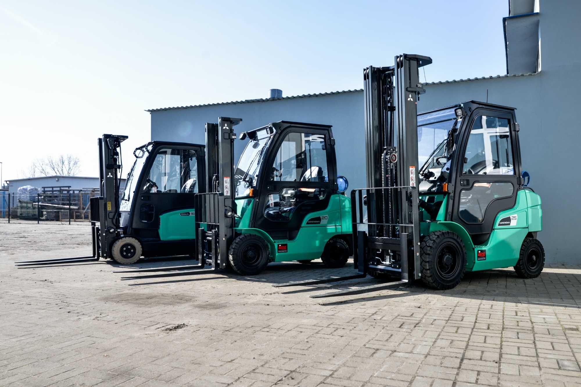 Wynajem wózków widłowych od 1,5 do 10 ton