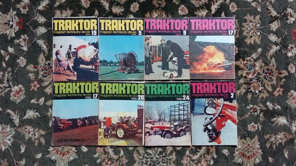 Kultowy dwutygodnik Traktor- Magazyn techniczny dla wsi