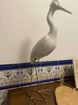 Peça decorativa em formato de passaro