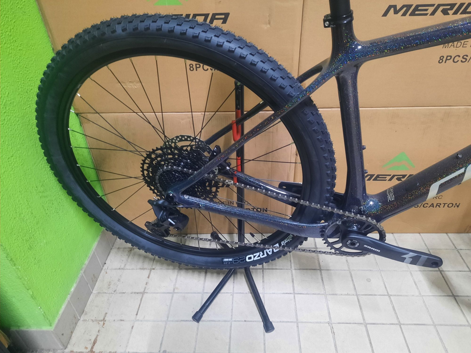Btt de carbono nova L 12x1v oportunidadee