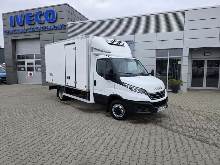 Iveco 50C18 Chłodnia Izoterma 8EP Krajowy Wzmocniony Ledy Nawigacja Aktywny Tempomat !  Dealer Iveco Agregat Carrier citymax 400 !