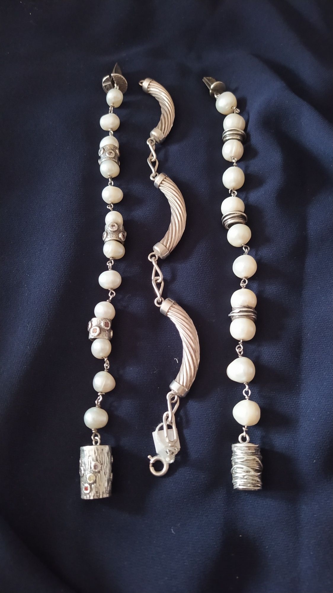 Pulseiras de prata