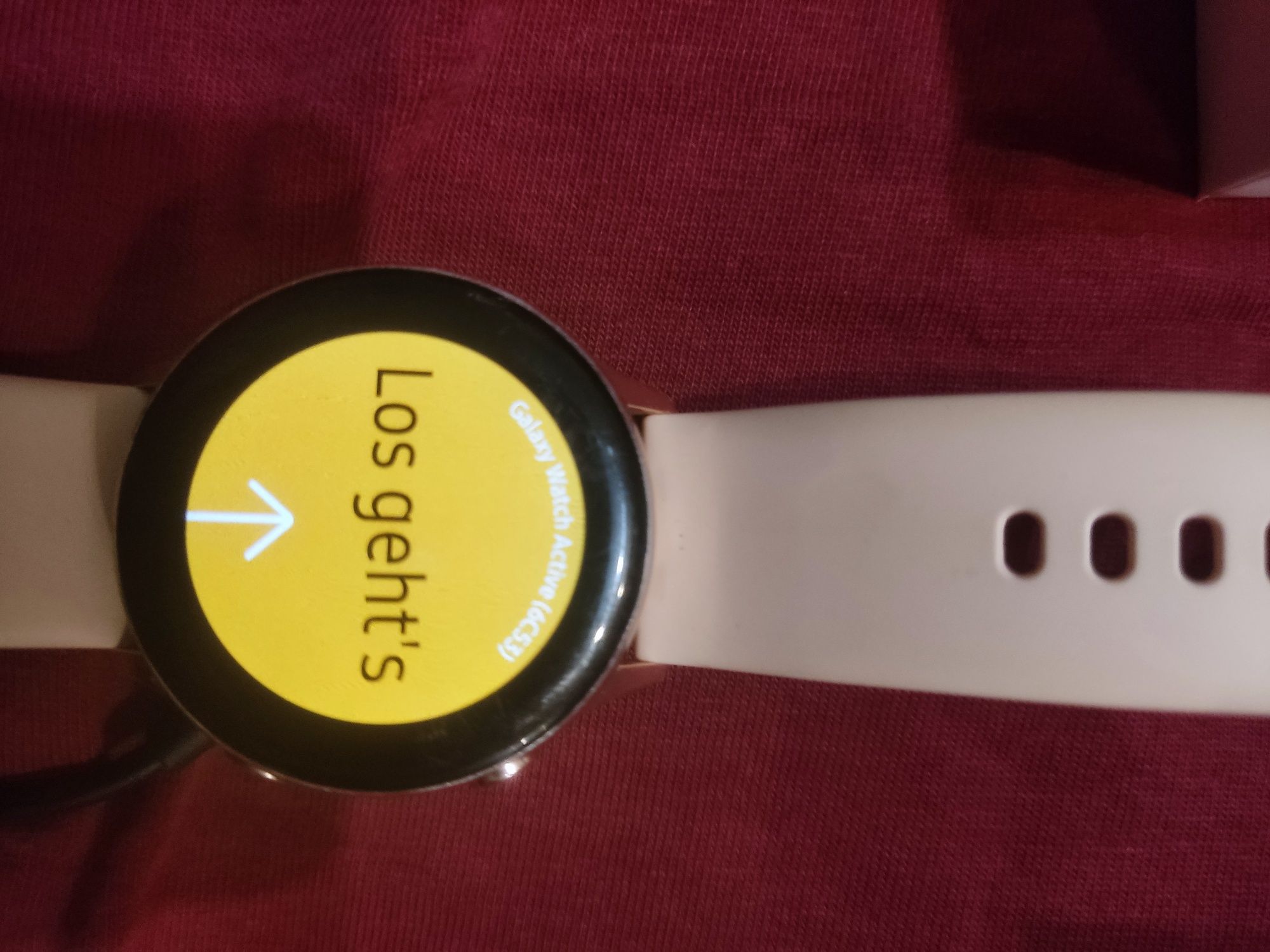 Смарт часы SAMSUNG Galaxy Watch Active Rose Gold (SM-R500NZDA)