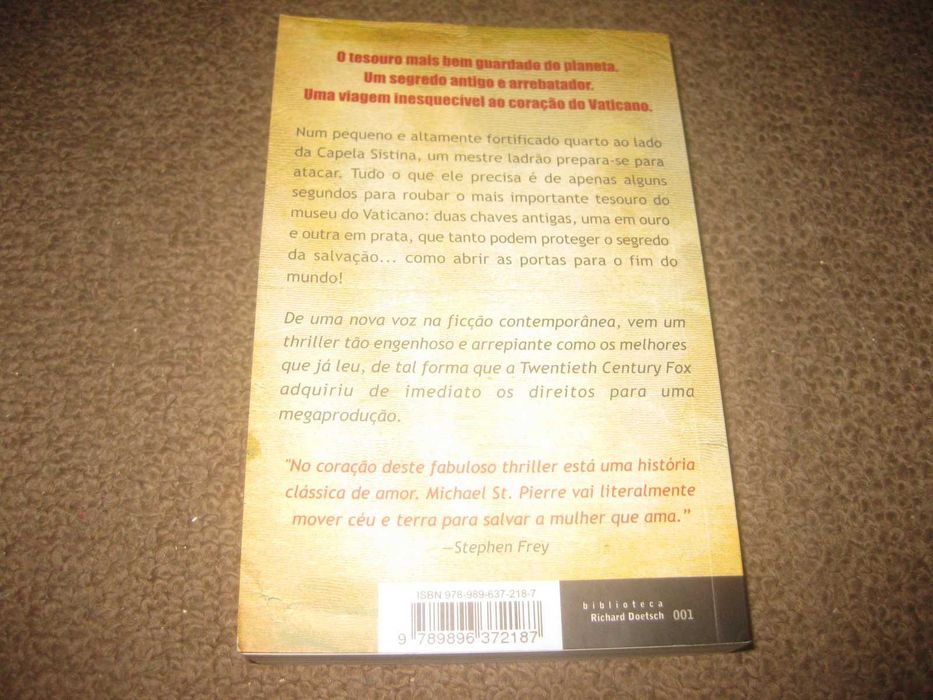 Livro "O Ladrão do Céu" de Richard Doetsch