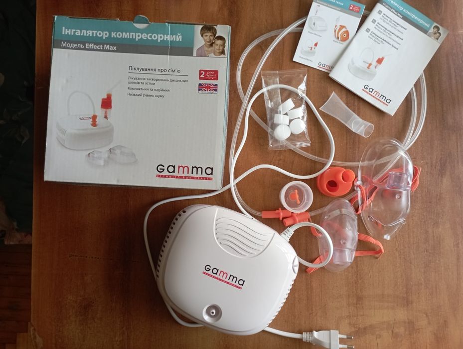 Інгалятор компресорний GAMMA Effect Max
