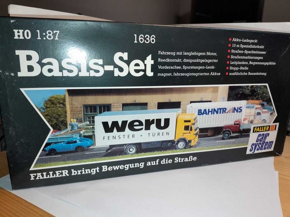 Стартовий набір Car System. Faller 1636.Залізниця Пико. Piko