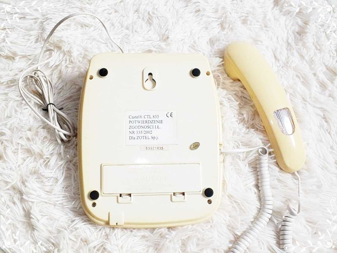 Castel CTL833 Telefon przewodowy z wyświetlaczem