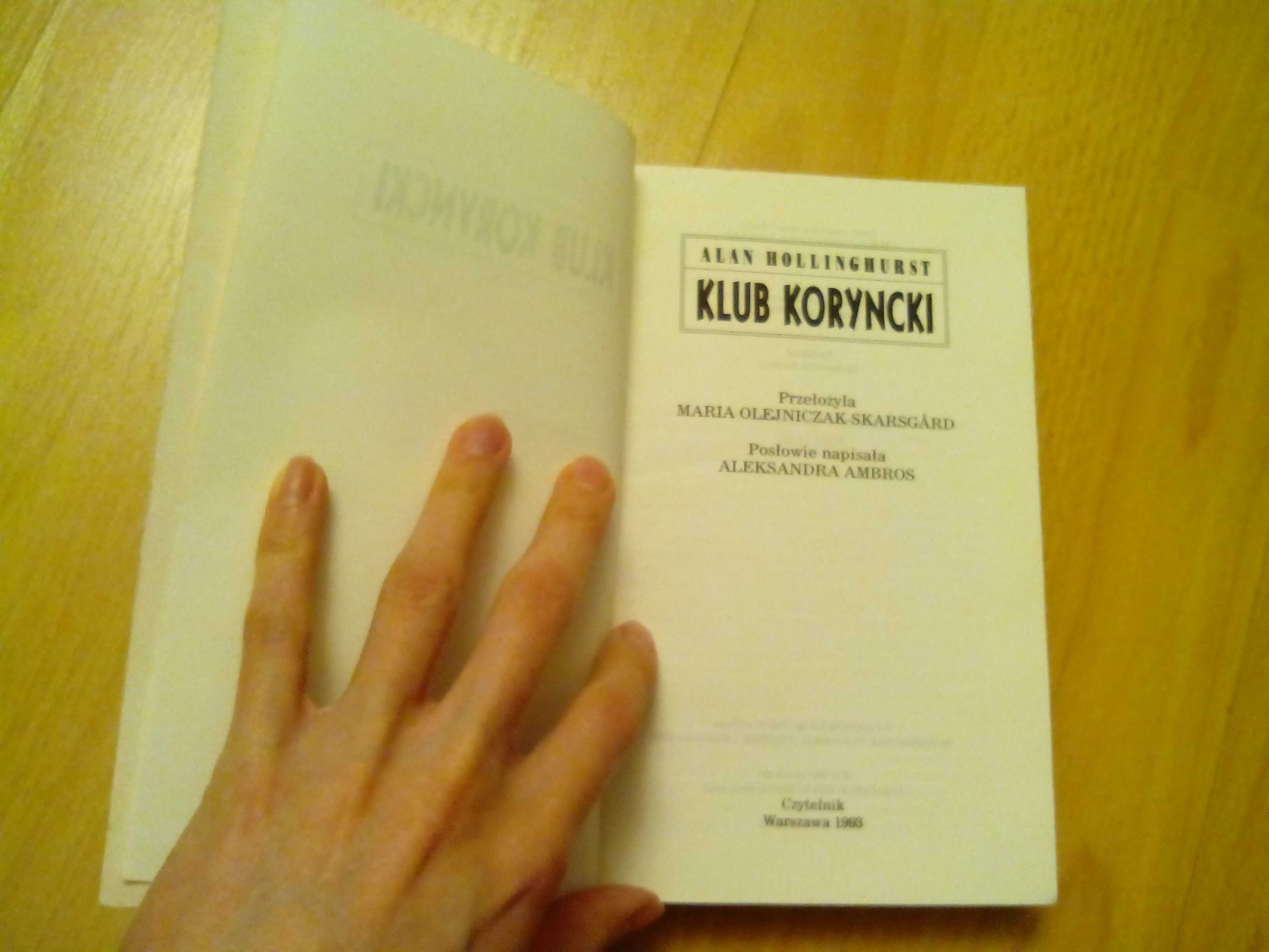 Klub koryncki - Alan Hollinghurst