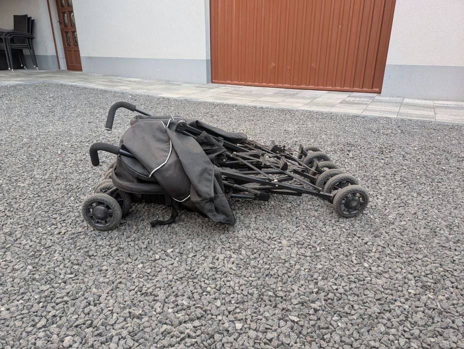 Wózek parasolka podwójny