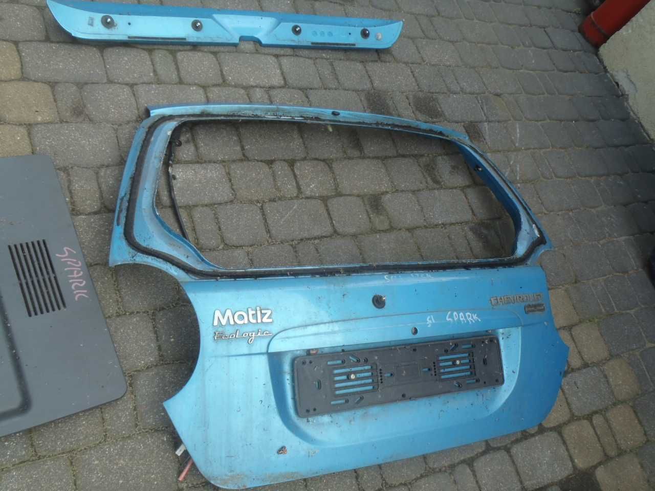 lotka spoiler tylna klapa szyba silniczek tył daewoo matiz spark