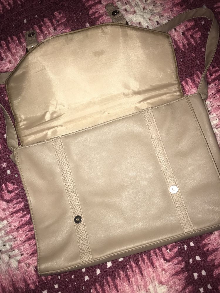 mala / bolsa primark beje