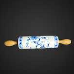 Stary Porcelanowy wałek wzór cebulowy vinatage B5/041223