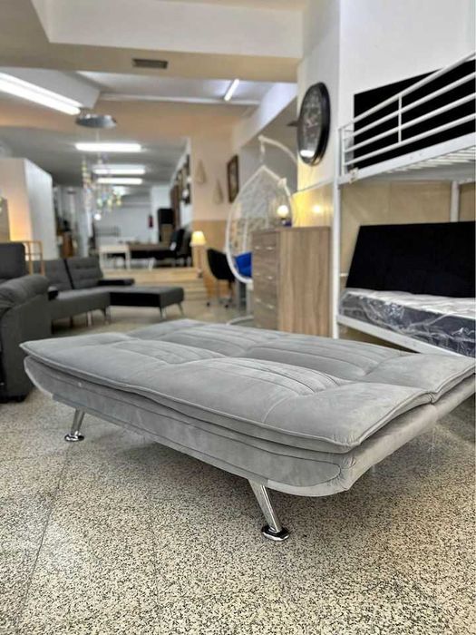 Sofá cama cinza novo + entrega gratis!! só 235€