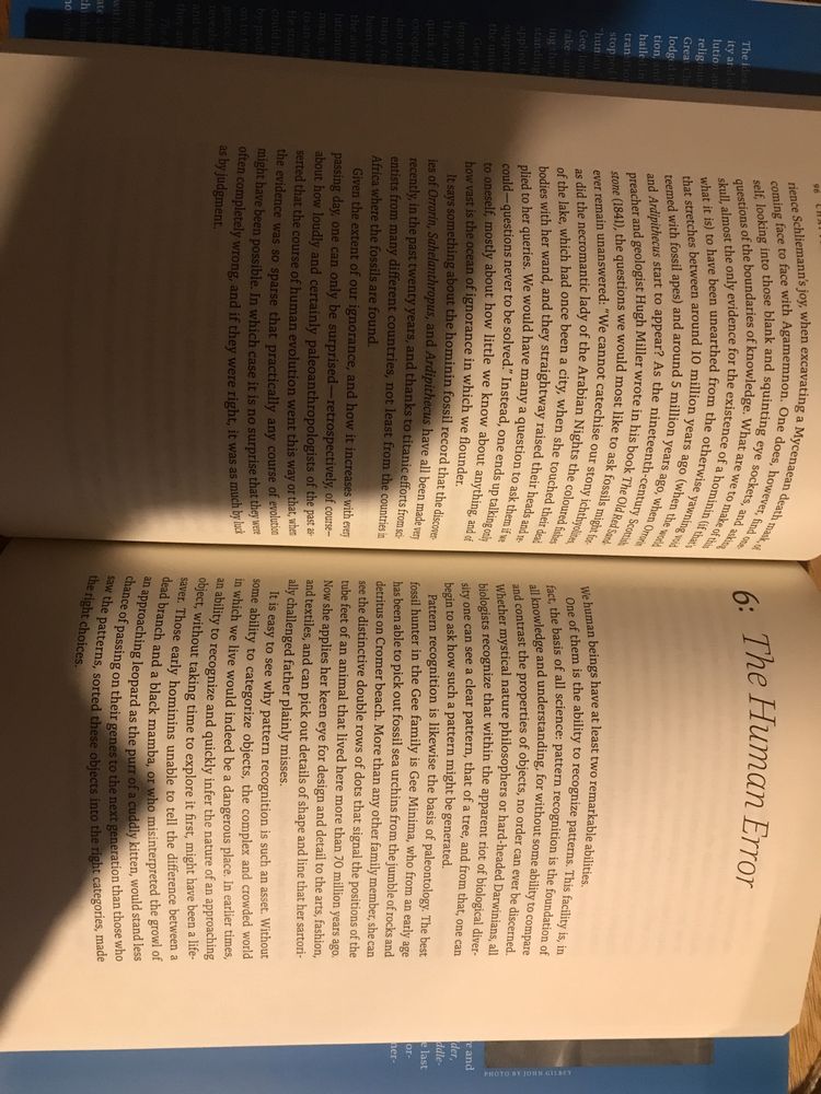 Livro “The Accidental Species”