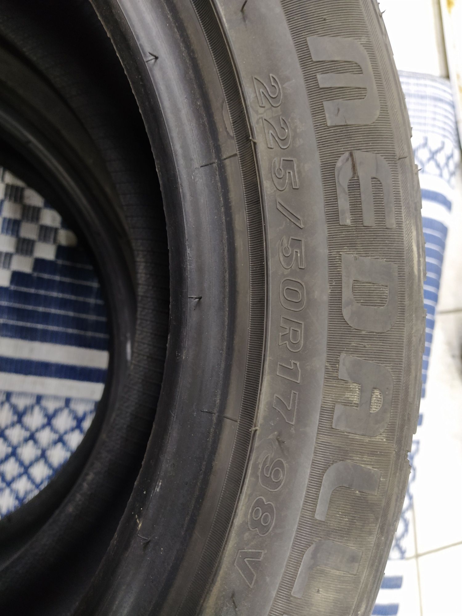 2 Opony zimowe 225/50r17 MEDALION 2019r 6mm