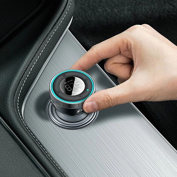 Transmiter FM Bluetooth Baseus Ładowarka Samochodowa
