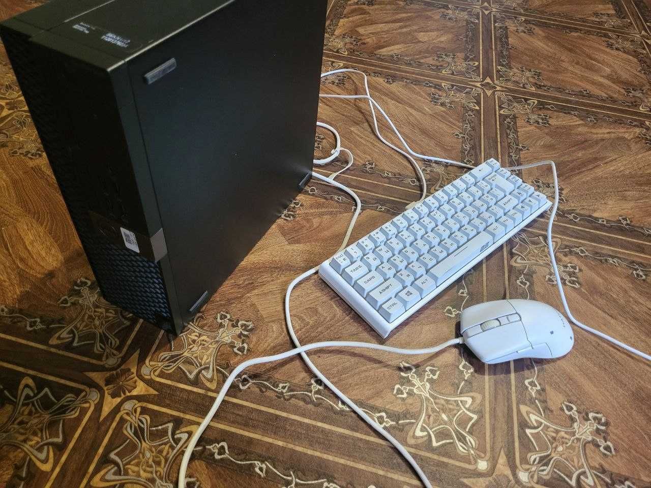 Комп'ютер від Dell с клавиатурою KG350 та мишею Hator pulsar essential