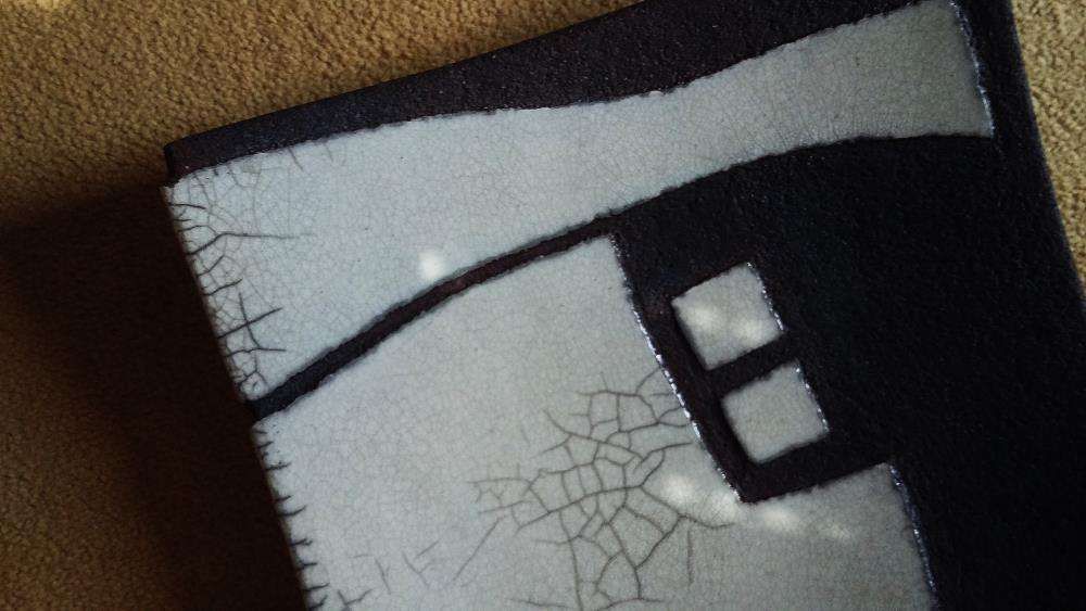 RAKU - PEÇA decorativa ( peça única )