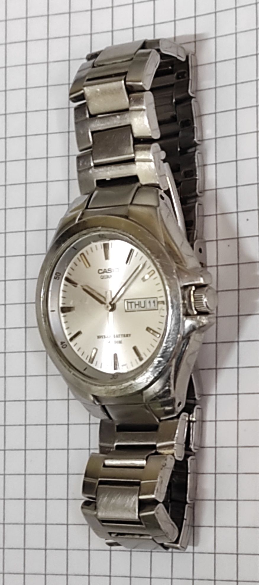 Часы мужские Casio MTP 1228 на ходу