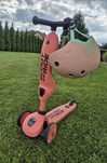 Hulajnoga scoot and ride 2w1 + kask
