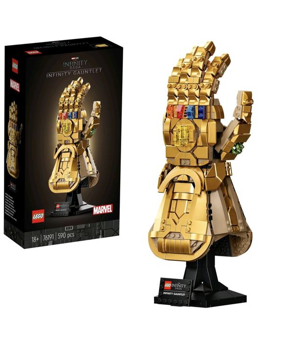 NA LEWARA - klocki LEGO 76191 Marvel Saga Infiniti Gauntlet NOWE