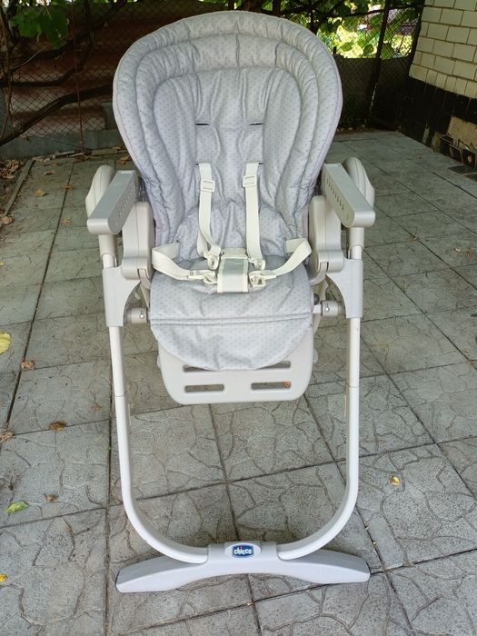Стільчик для годування, шезлонг chicco Polly magic 0+