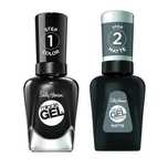 Lakier SALLY HANSEN żelowy + top matujący zestaw miracle gel