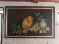 Quadro grande de frutas