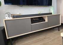 Zestaw mebli loft rtv, komoda, barek + stolik