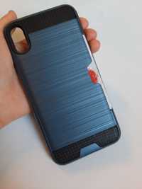 Etui na IPhone XS Max z miejscem na kartkę  płecki pancer