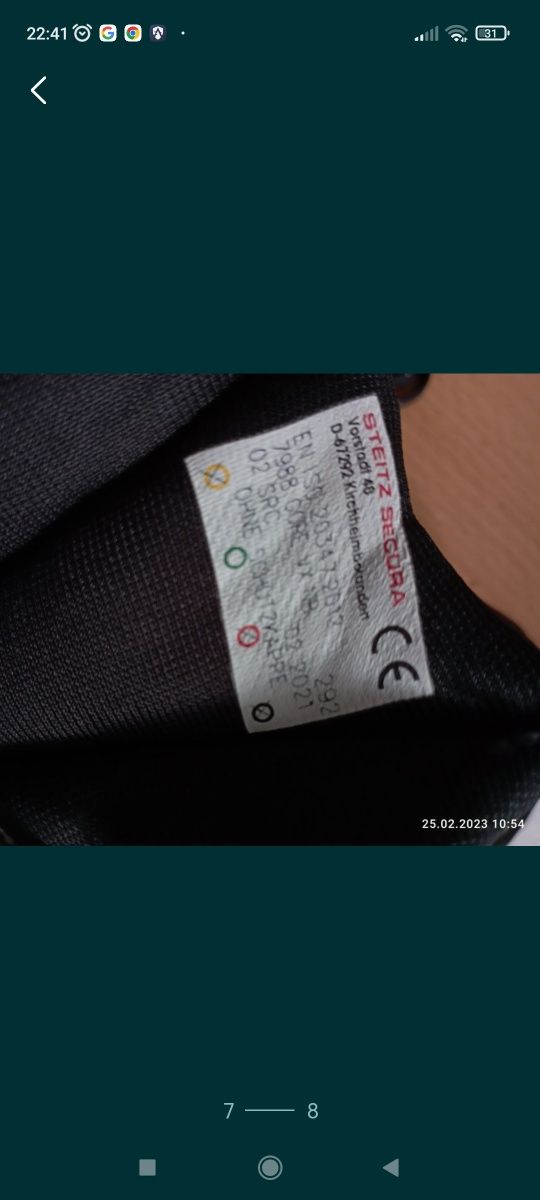 buty steitz secura vx 7988 GTX rozmiar 45 wkladka nowe 30 cm