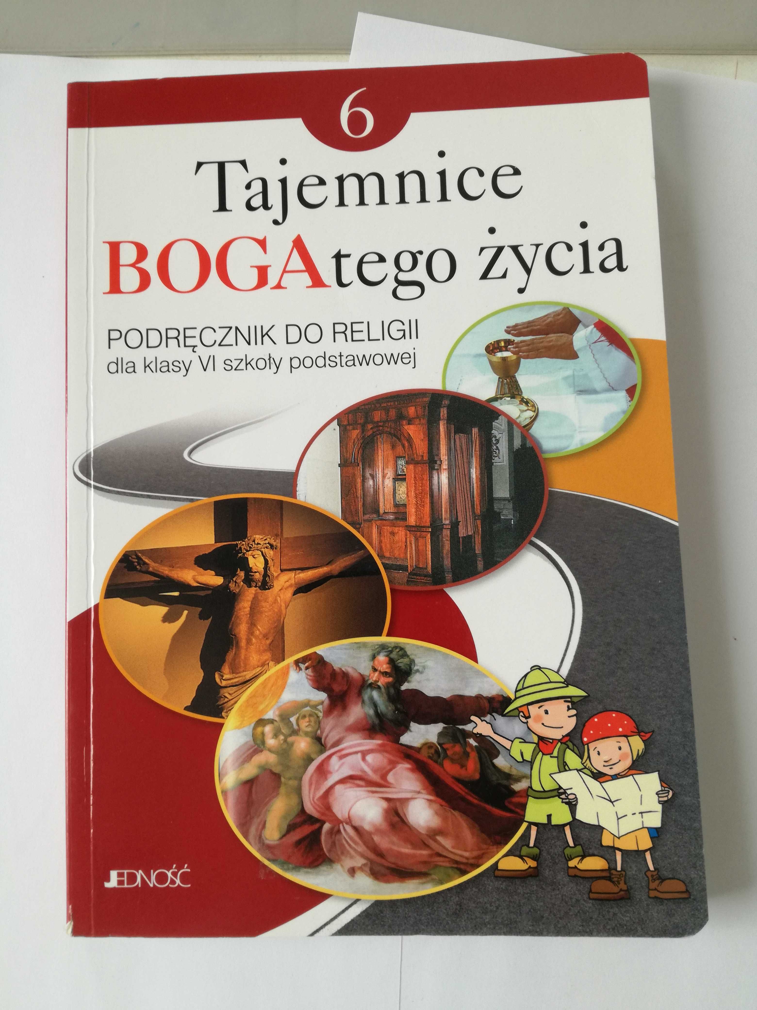 Tajemnice BOGAtego życia -podręcznik do religii - 6 klasa