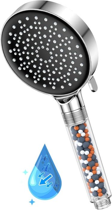 Yeaupe Głowica Prysznicowa, Srebrny DCH7012cp