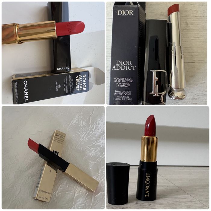 Помада YSL slim matte помада Chanel Lancome L’Absolu Rouge Crea