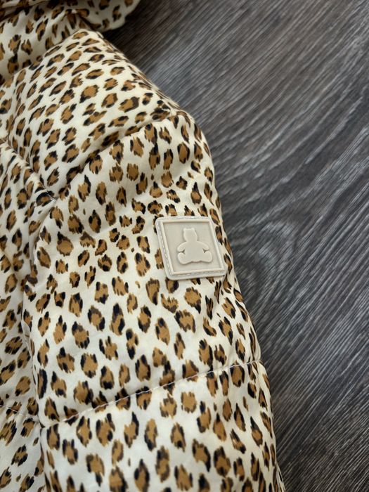 Комбинезон зимовий леопардовий GAP на дівчинку 0 - 6 місяців