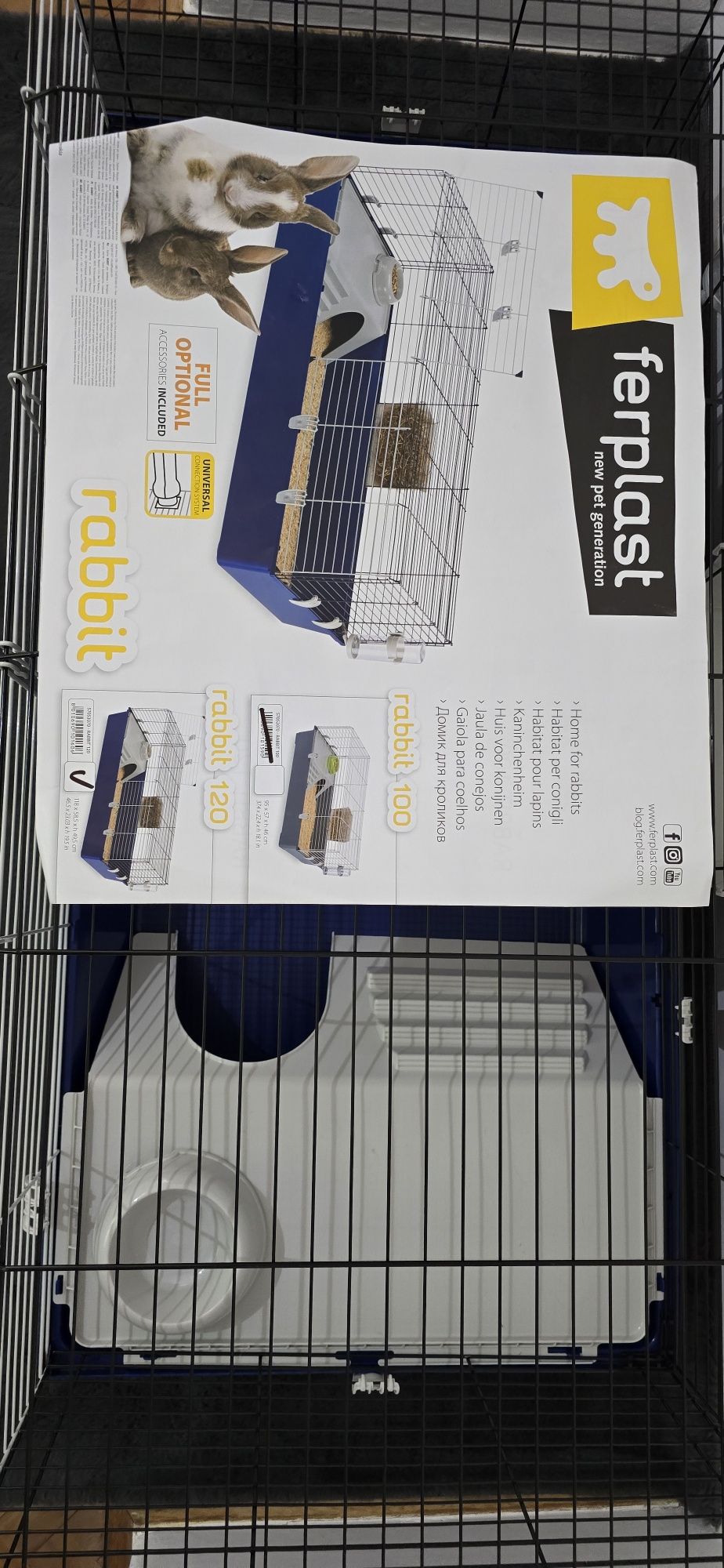 Klatka Ferplast Rabbit 120