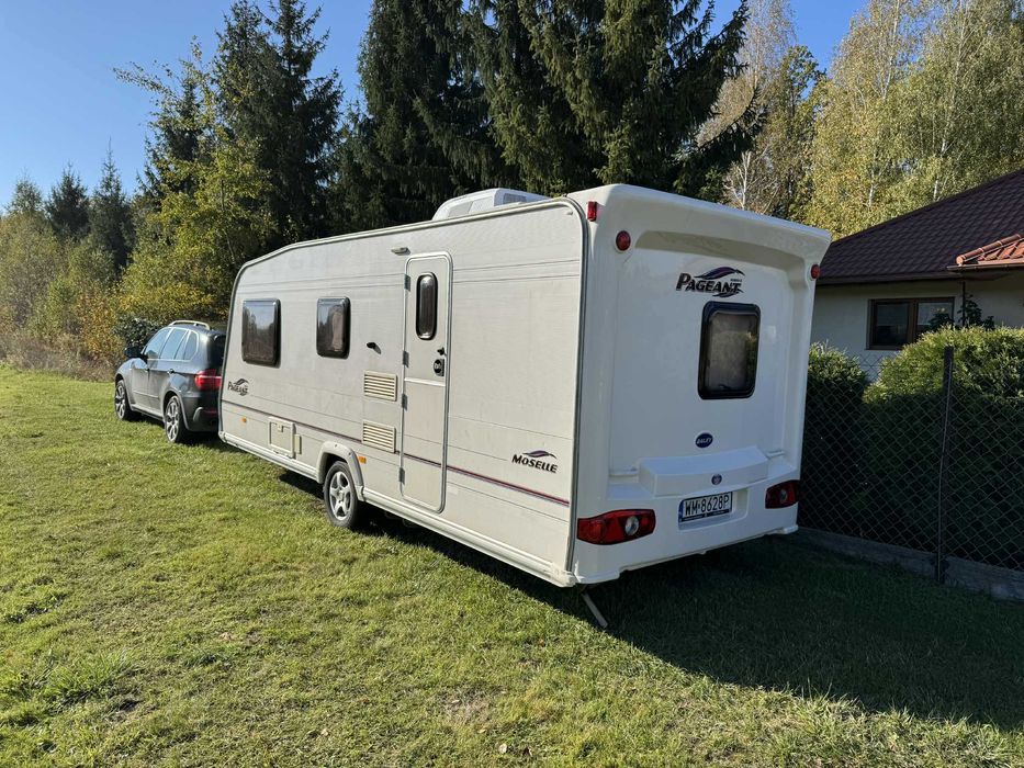 Przyczepa Bailey Pageant Moselle Mover Klimatyzacja Przedsionek