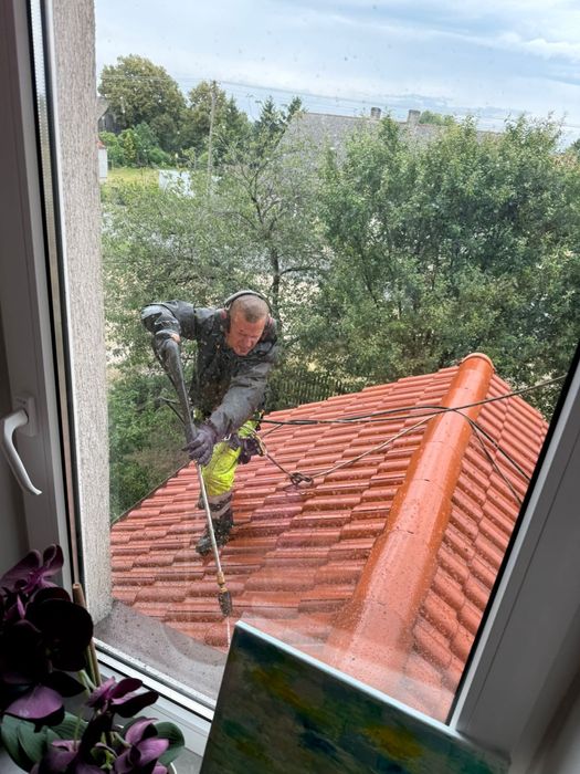 Kompleksowe mycie dachów