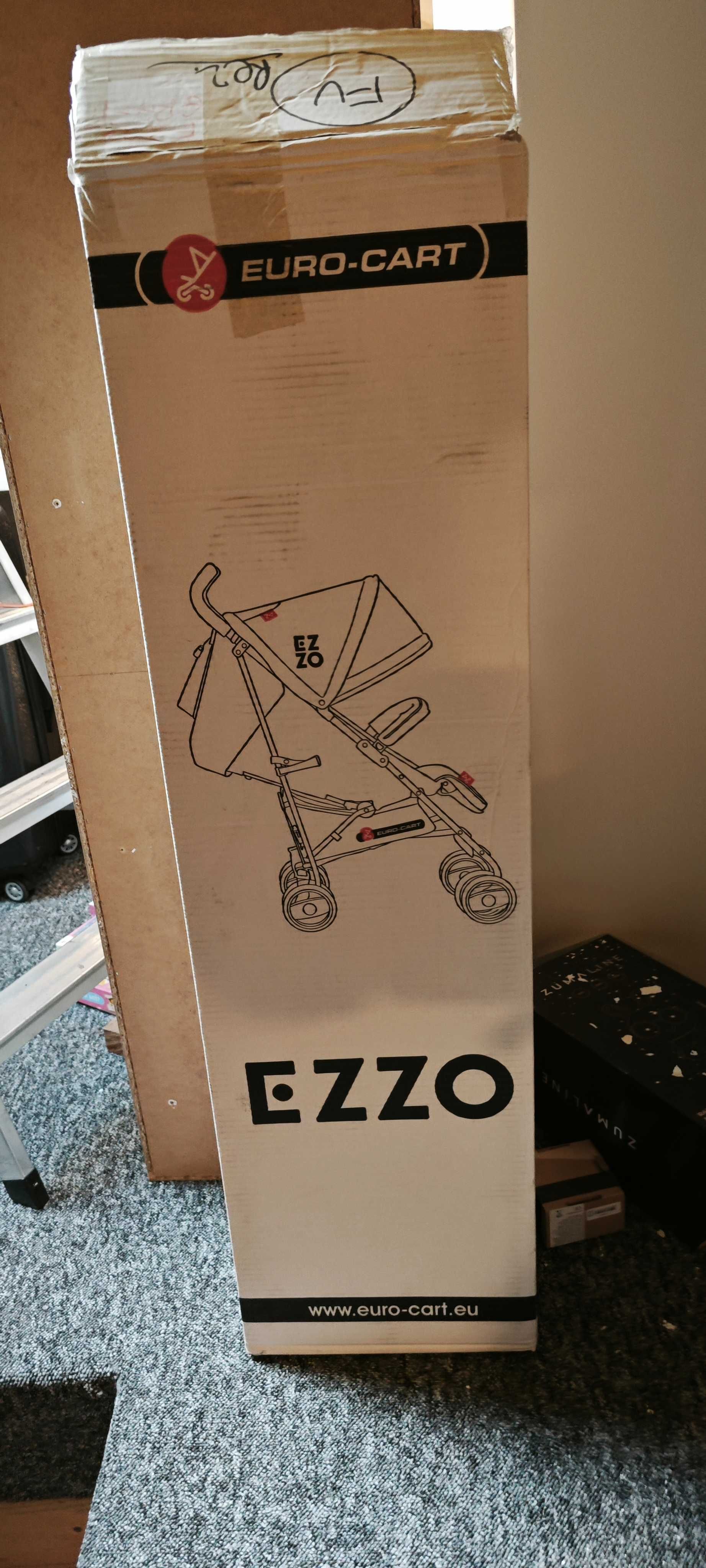 Wózek spacerówka parasolka ezzo +nakrycie na nogi, idealna do samolotu