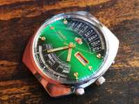 Zegarek ORIENT cesarski patelnia tarcza w kolorze zielonym, lata 70.